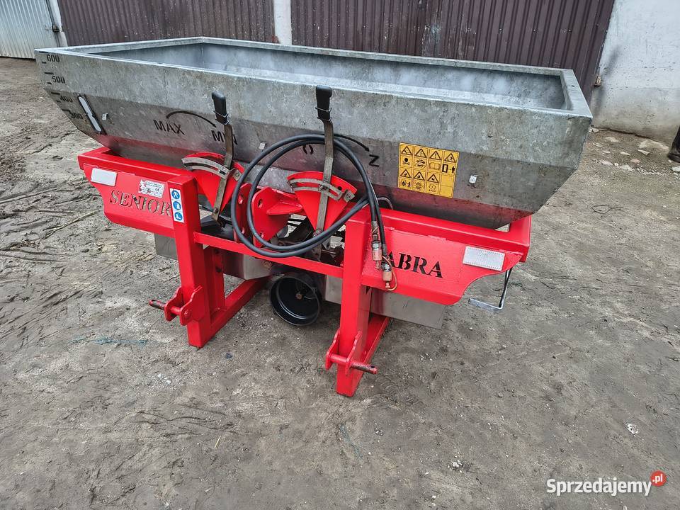 Rozsiewacz nawozów dwutalerzowy ABRA SENIOR 600 Wielgomłyny