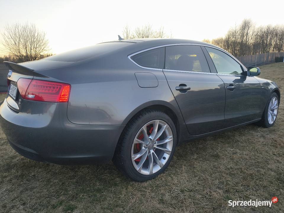 Audi A5 quattro manual 20 TDI 177 5 miejsc SLine czujnik parkowania
