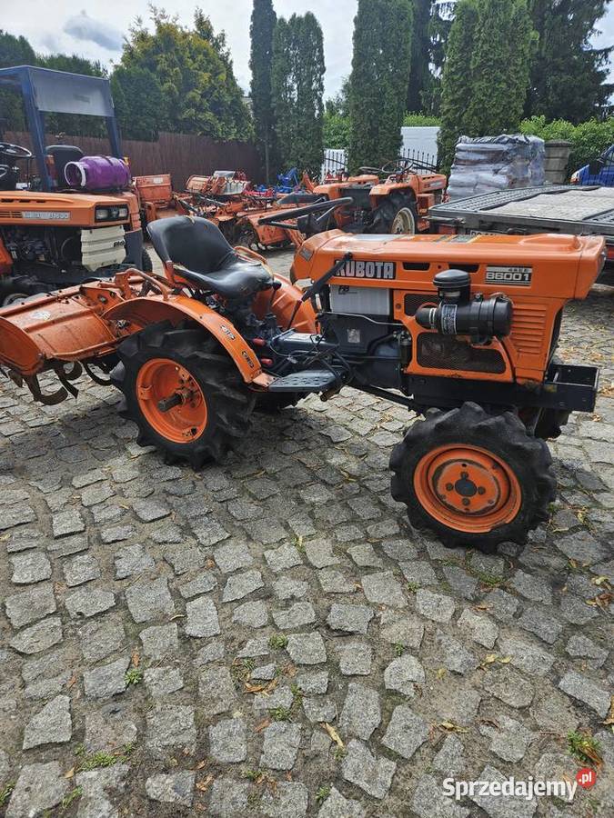 Traktorek japoński kubota B1400 4x4 B1500 B1600 Rożno-Parcele