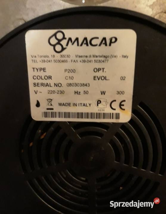 Wyciskarka do cytusów Macap Pozostałe Wieliczka sprzedam