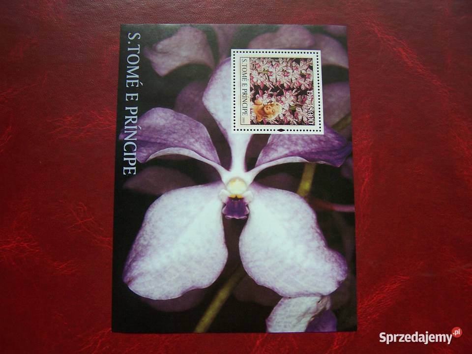 Wyspy Św Tomasza 2000 MNH Flora Kwiaty Orchidee Tychy