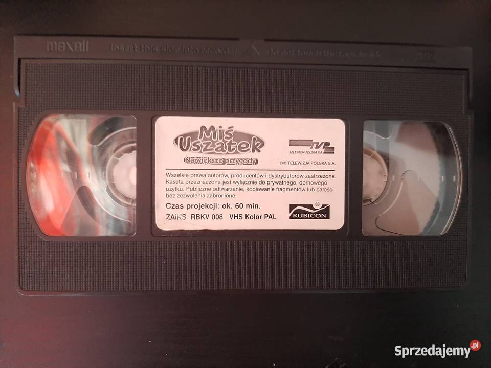 Miś Uszatek Największe przygody VHS Inowrocław sprzedam
