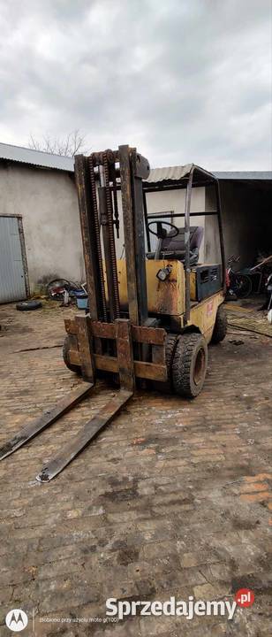 Wózek widłowy widlak Bułgar