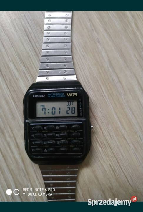 Zegarek z kalkulatorem Casio małopolskie Kraków sprzedam