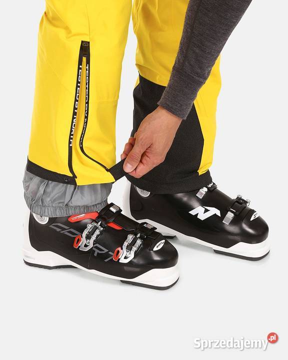 KILPI spodnie narciarskie męski METHONE ŻÓŁTE Rozmiar XL Warszawa