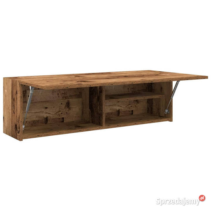 Wisząca szafka łazienkowa stare drewno 100x25x30 Warszawa