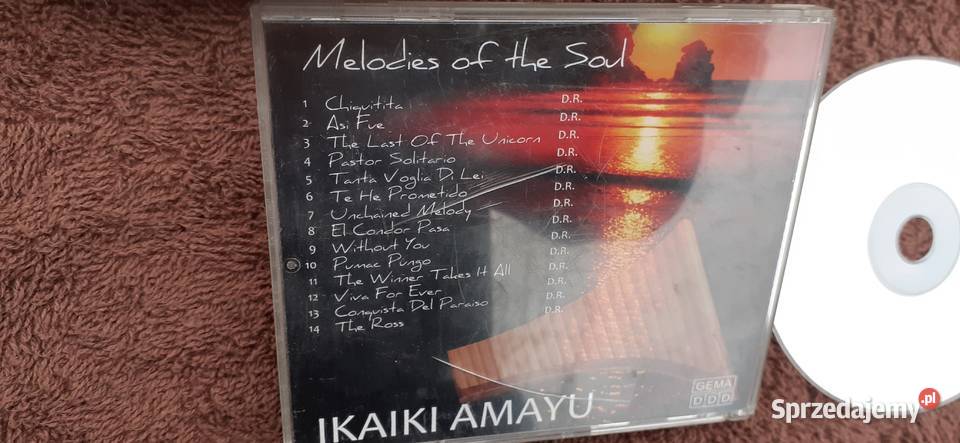 Ikaiki Amayu Melodies if the soul CD z muzyką Tuszkowo