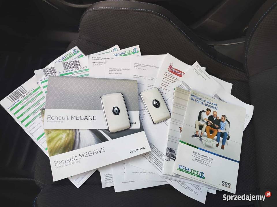 Renault Megane 16 Diesel GT LINE Ambiente Full 130KM Lublin