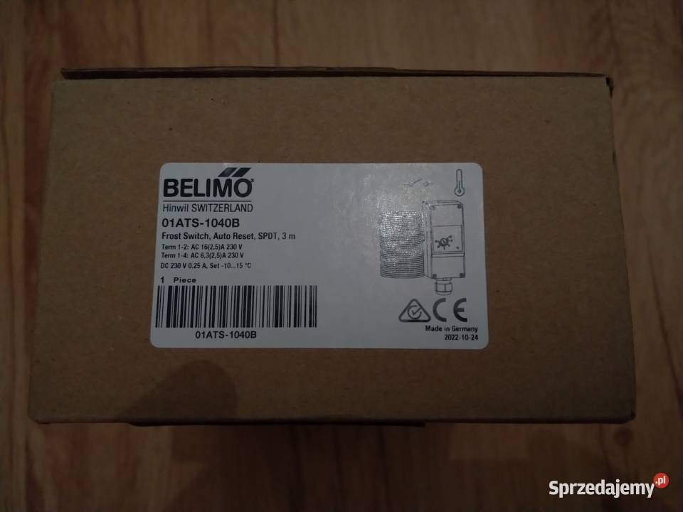 Monitorowanie zamarzania Belimo 01ATS1040B Chojnice