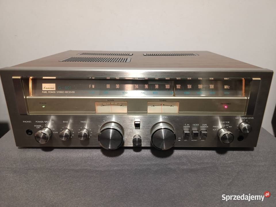 Amplituner SANSUI G 401 pomorskie Gdynia