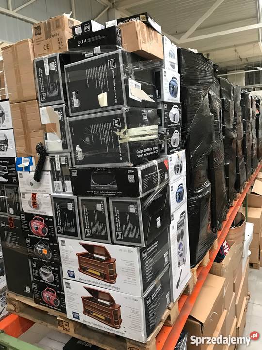 TIR Palety Mix RTV multimedia HiFi Returnware Warszawa