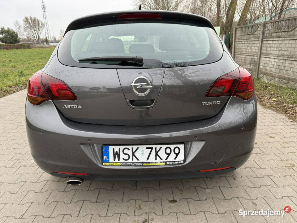 Opel Astra Opel Astra J 14T 2010r Cosmo Xenon lakier metallic mazowieckie Sokołów Podlaski