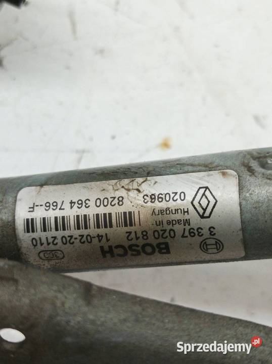 MECHANIZM WYCIERACZEK PRZÓD EU 8200364766F sprzedam