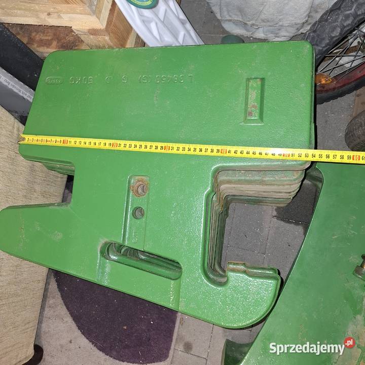 Obciążniki do John deere Gdynia sprzedam