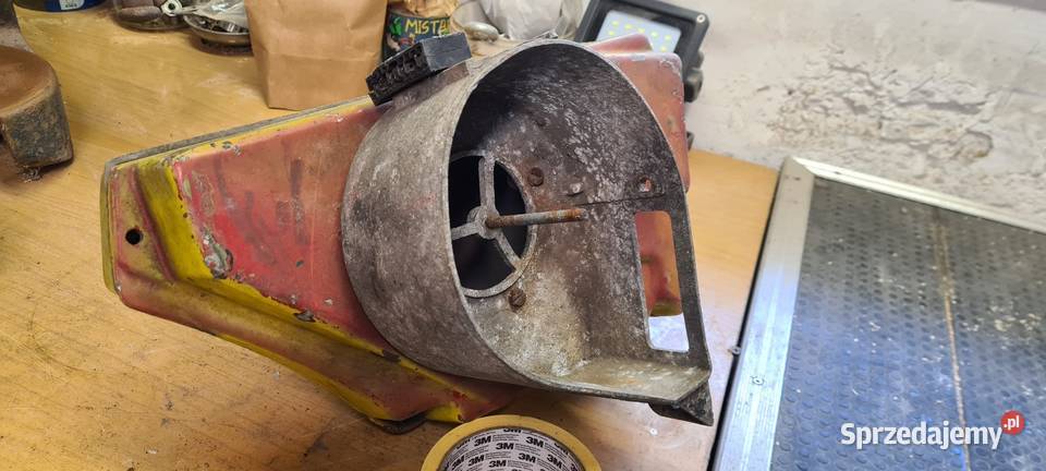 MZ ETZ 250 boczek lewy z obudową filtra