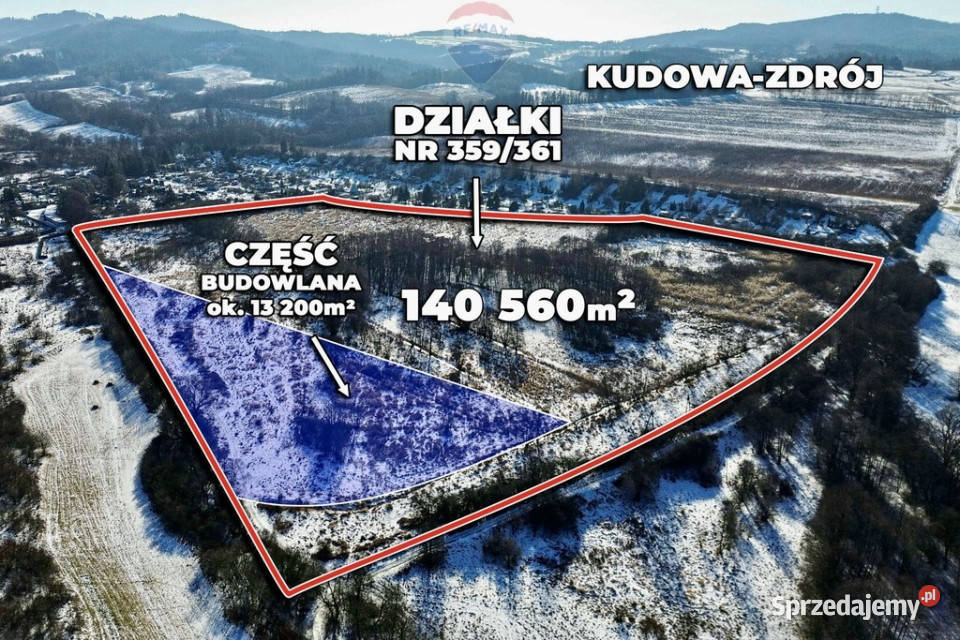 Wyjątkowy teren inwestycyjny 140560 m Kudowa-Zdrój