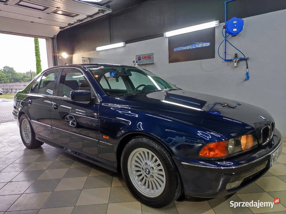 BMW 528iA orientblau z Hiszpanii niski przebieg sprzedam