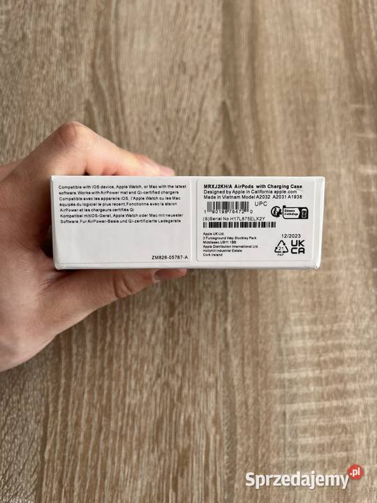 Słuchawki Apple AirPods 2 indukcyjne ładowanie Poznań