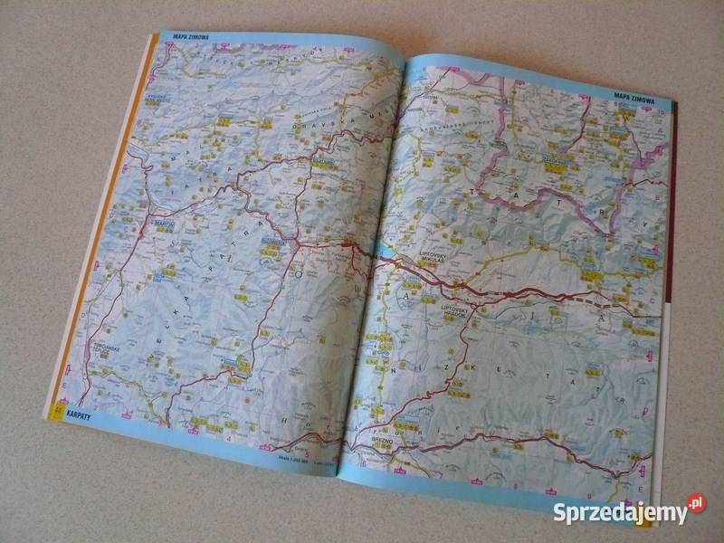 Zimowy Atlas Polski Północnych Regionów Czech i podkarpackie Rzeszów sprzedam