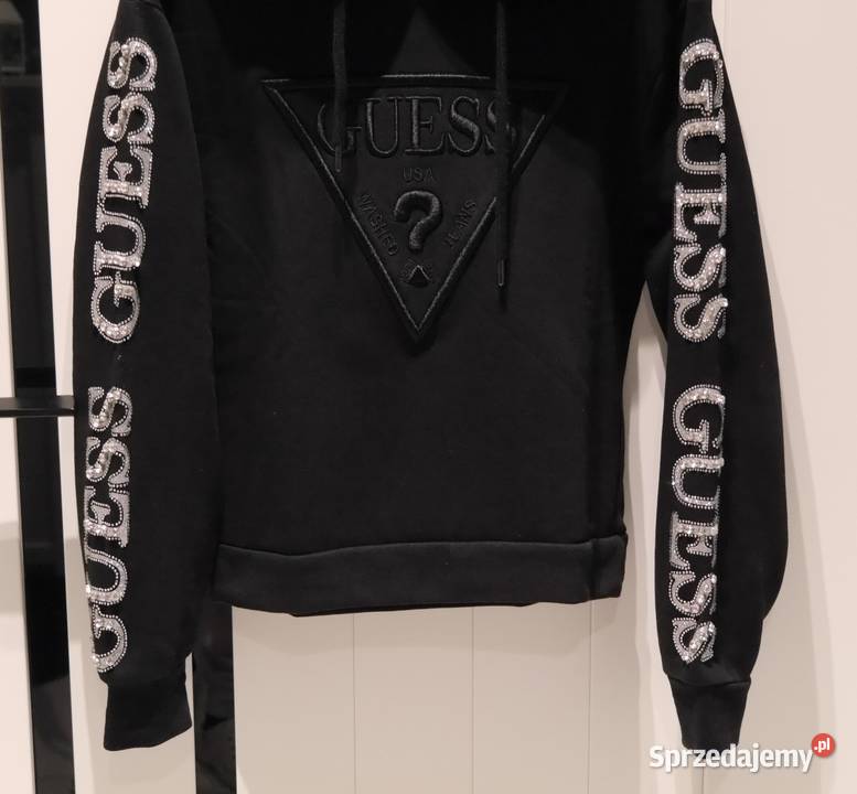 Guess piękna bluza cyrkonie perełki drobinki 36 sprzedam