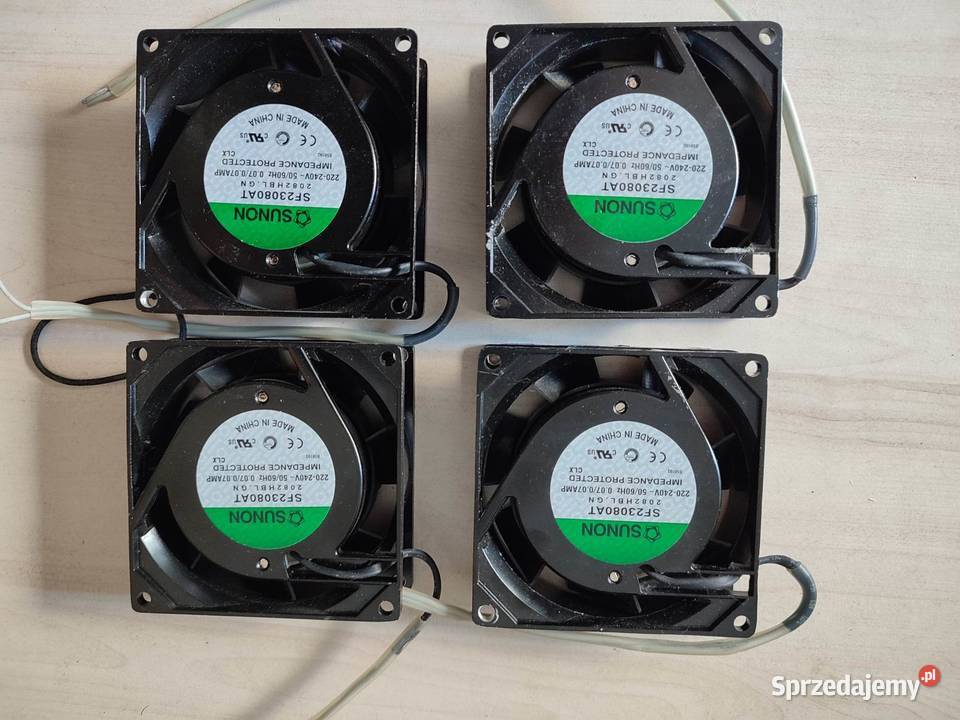 wentylator osiowy sunon sf23080at 80x80x25mm 14w Warszawa