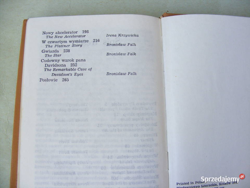 Opowieści fantastyczne tom 1 2 Wells dolnośląskie Oborniki Śląskie