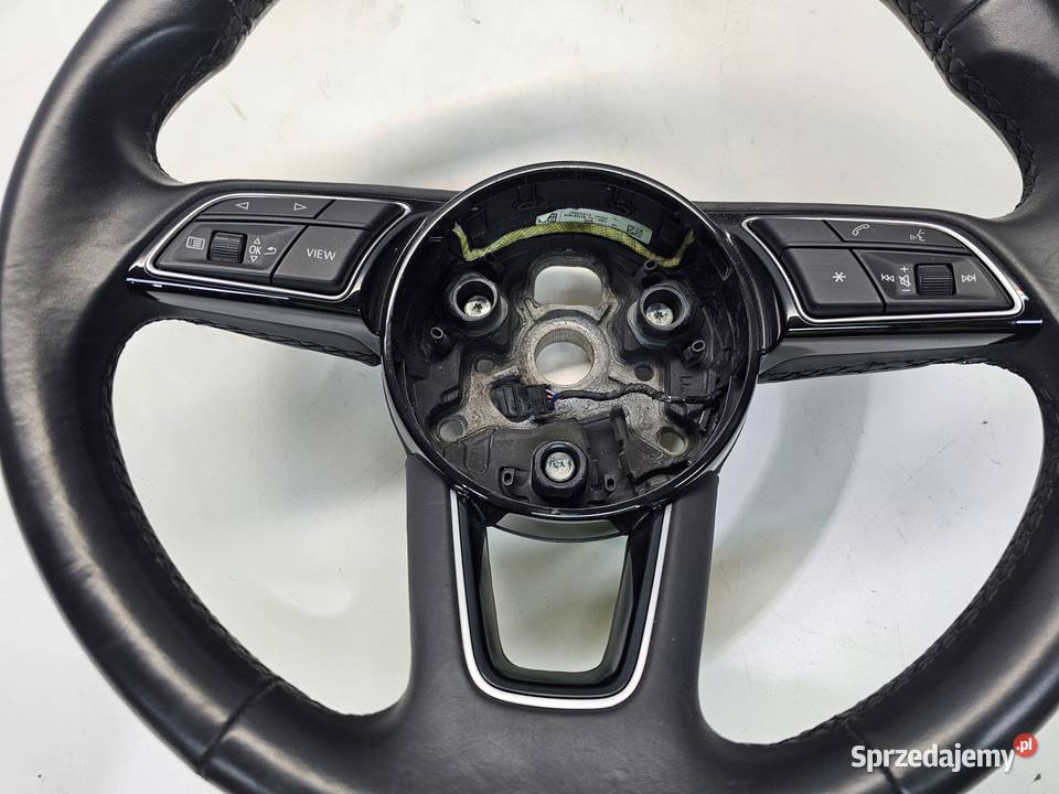 KIEROWNICA SKÓRA MULTIFUNKCJNA AUDI A4 B9 A5 8W Przystajń