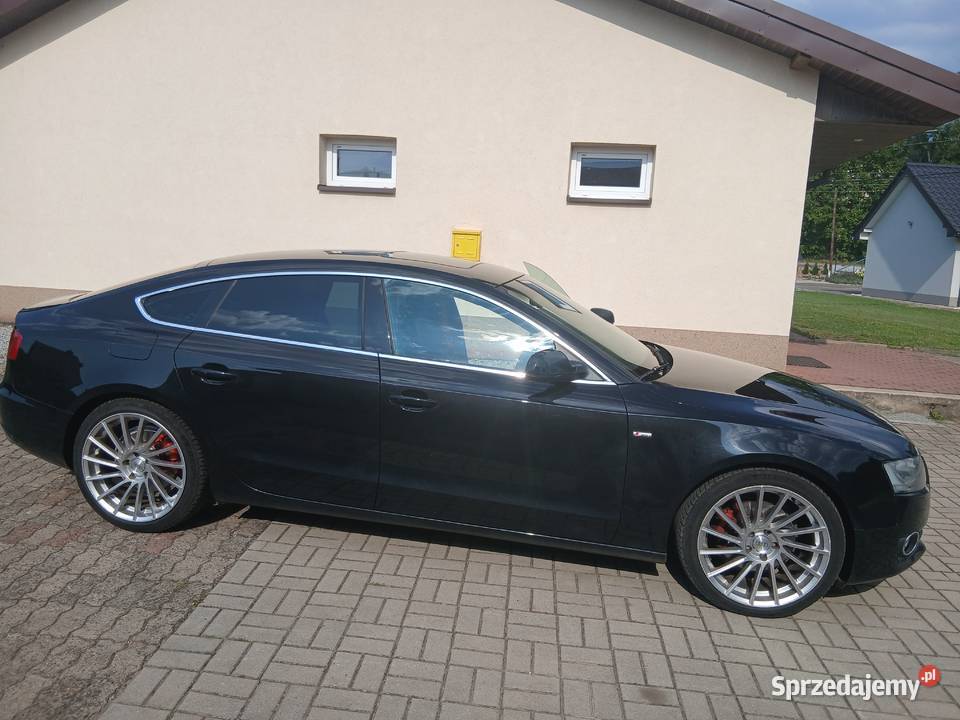 Audi A5 280 Rok produkcji 2010 Czarny Bór