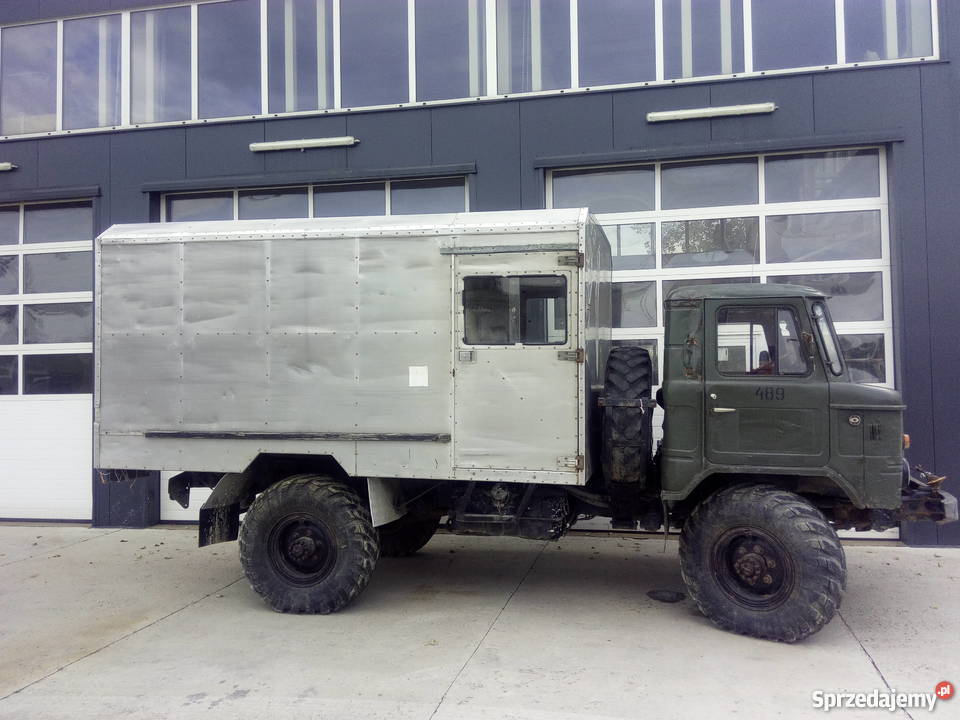 GAZ 66 4x4 off road kamper wyciagarka Samochody ciężarowe Krynica-Zdrój