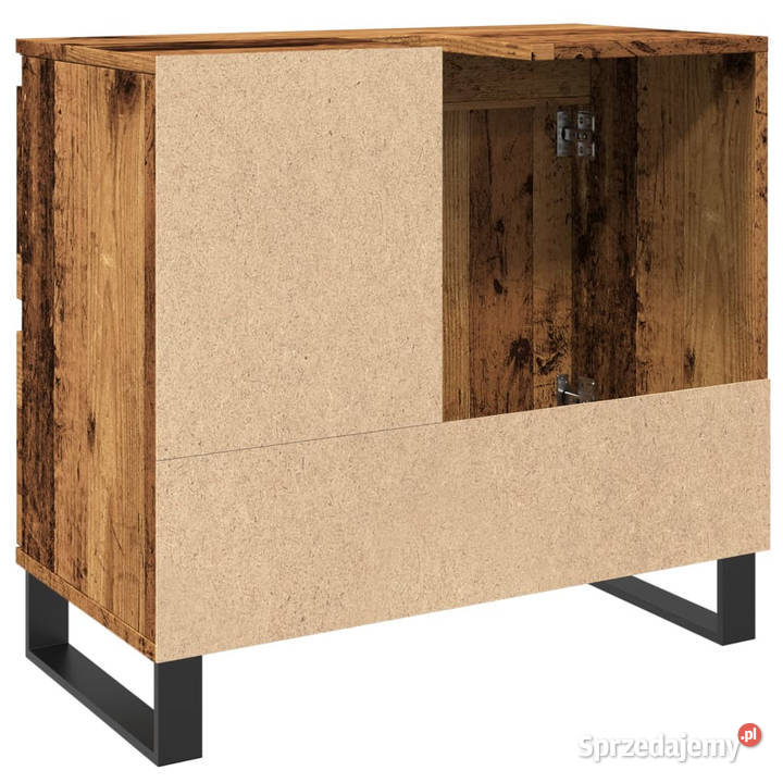 Szafka pod umywalkę stare drewno 65x33x60 mazowieckie Warszawa