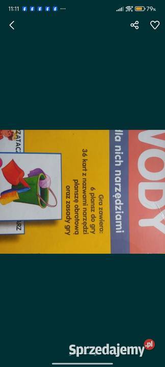 Gra poznajemy zawody sprzedam