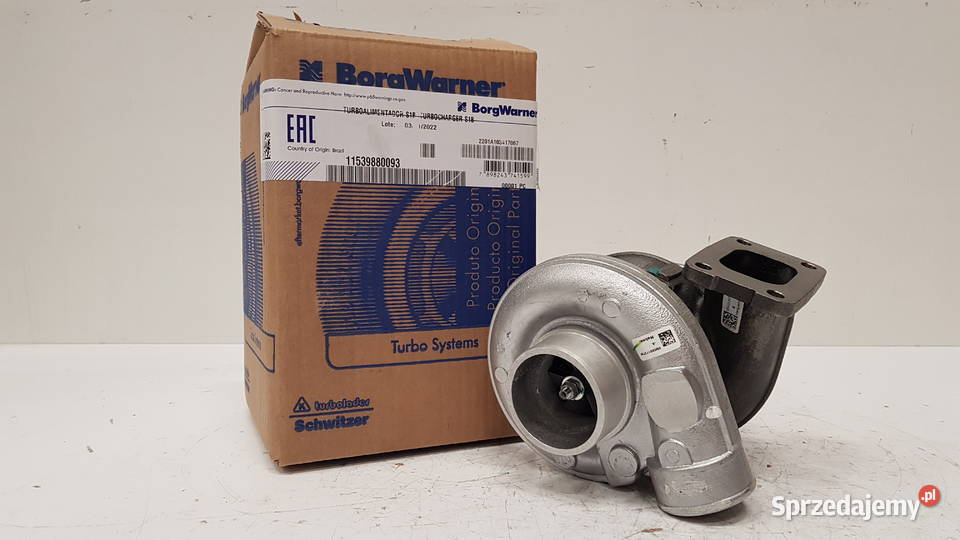 Nowa turbosprężarka SCHWITZER 11539880093 Siedlce