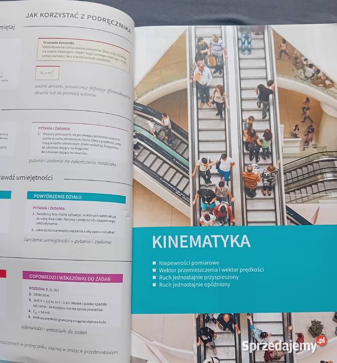 Fizyka 1 Liceum i technikum Zakr podstawowy WSiP sprzedam