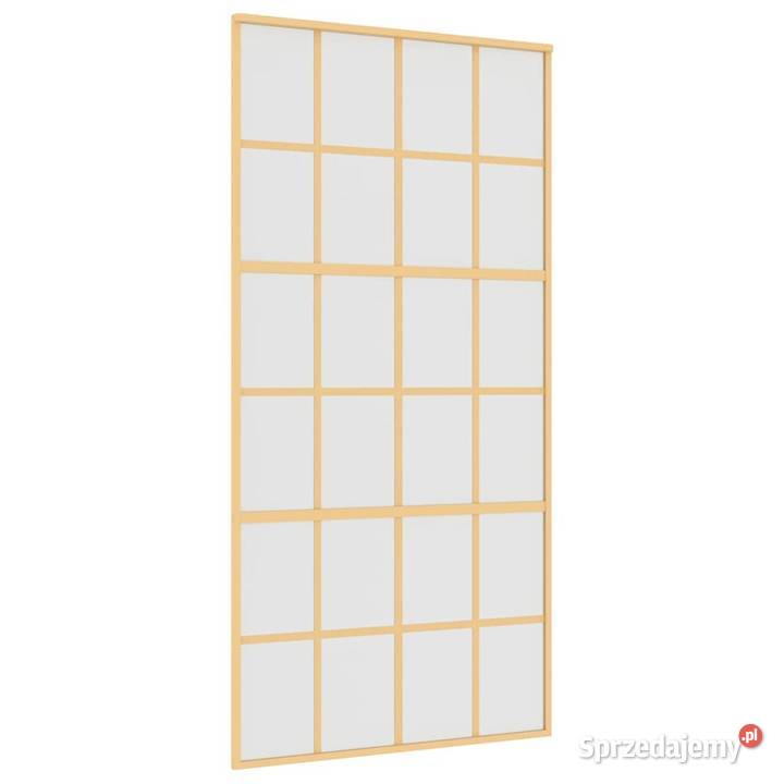 vidaXL Drzwi przesuwne złote 1025x205 SKU155177 Warszawa