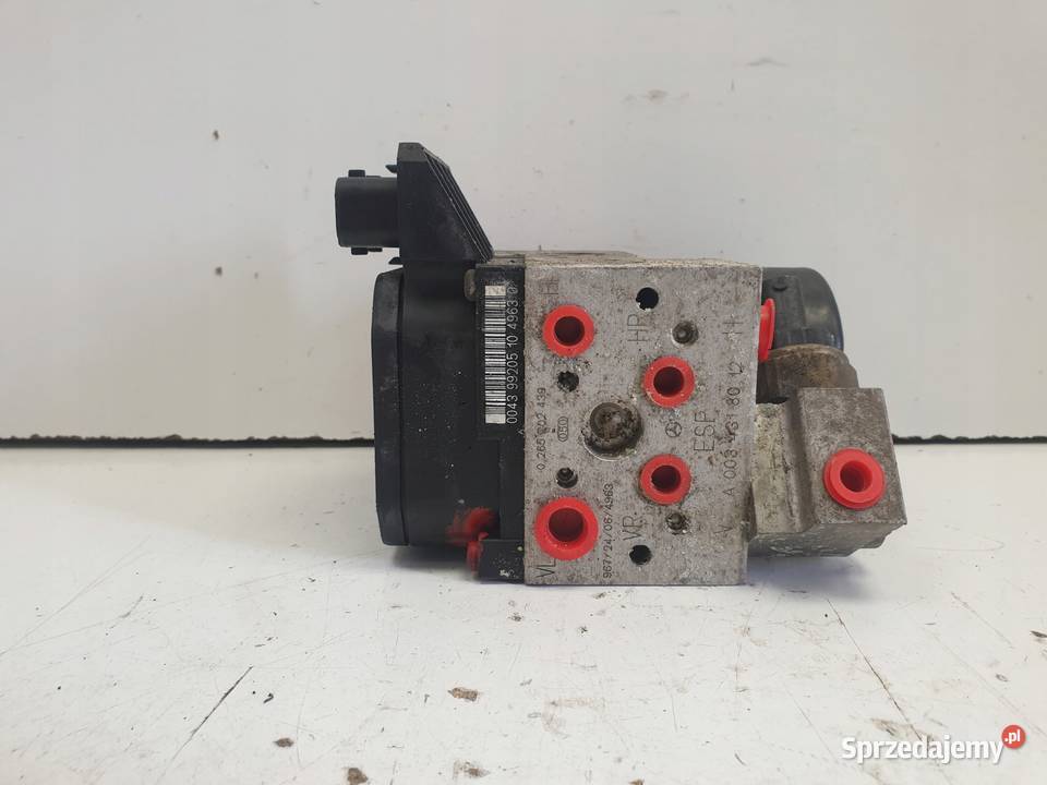 Mercedes w220 POMPA ABS hamulcowa A0034318012 Rudka