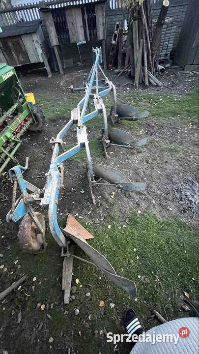 Pług 4 skibowy Rabewerk Rabe świętokrzyskie Piotrów-Gułaczów