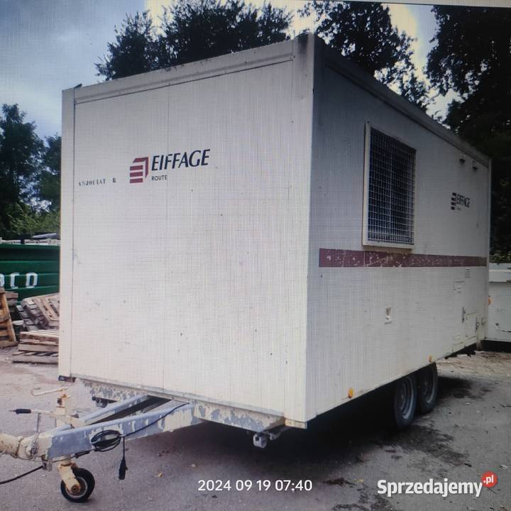 Przyczepa kempingowa kontener mieszkalny 2006 Hajnówka