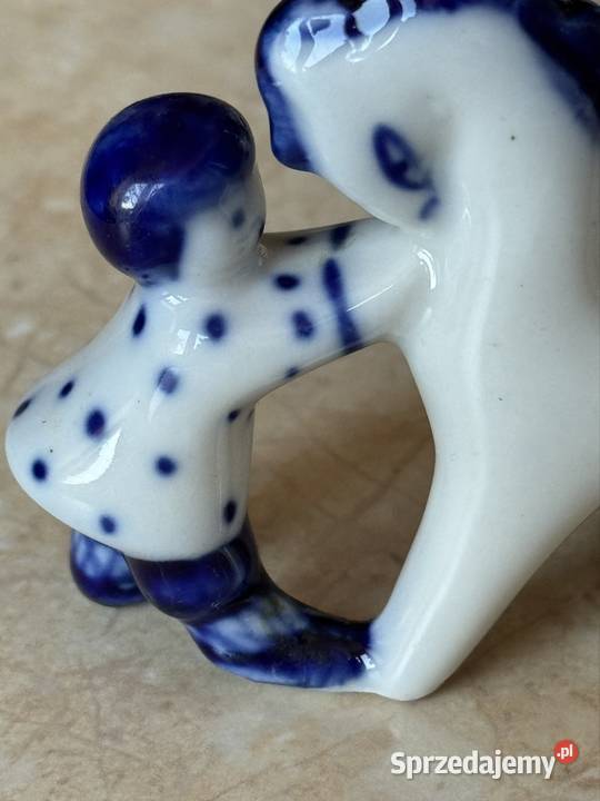 Figurka chłopiec z koniem podkarpackie Mielec