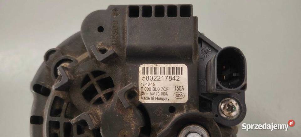 Alternator 150A Fiat Ducato Boxer Jumper 23 Jtd osobowe