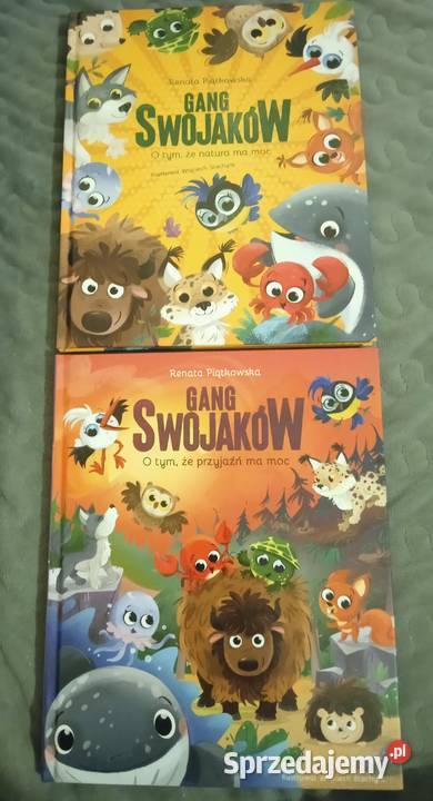 Gang swojaków Renata Piątkowska 2 części Książki dla dzieci Książki i Podręczniki Poznań