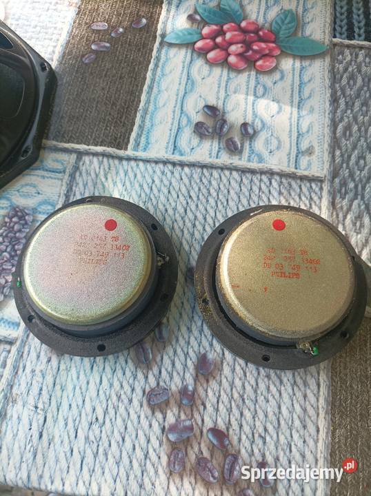 Philips AD 0163 T8 głośniki wysokotonowe 70s Płock