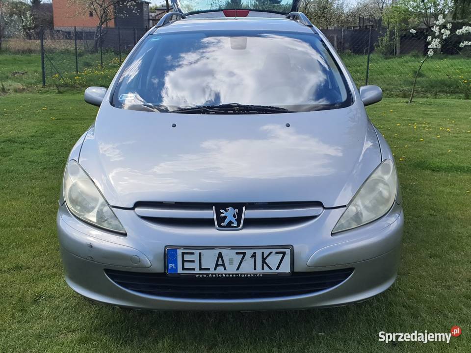 Peugeot 307sw 2hdi 136 2004 centralny zamek Łask