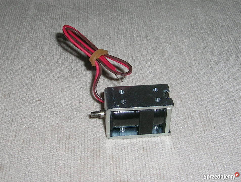Elektromagnes pchający dwukierunkowy 24V 30W 5N
