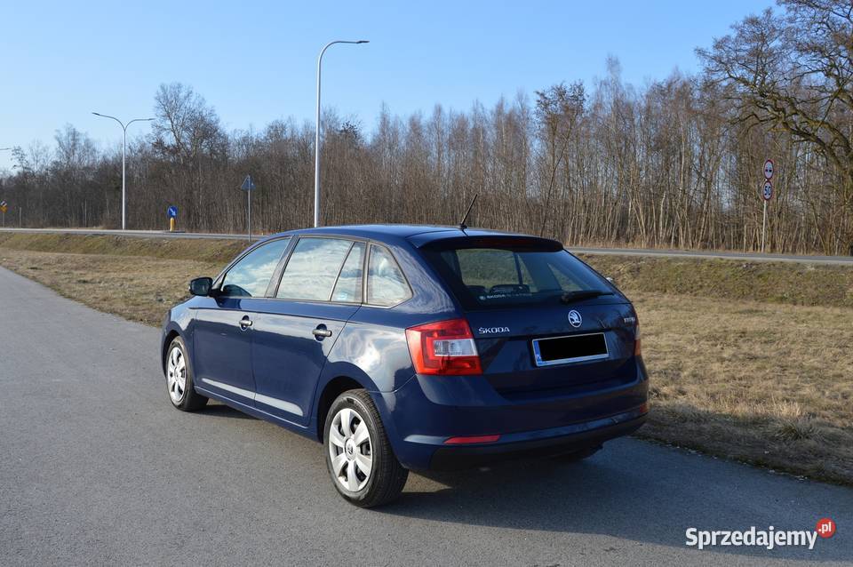 SKODA RAPID SPACEBACK 14 TDI CR 2015r Oleśnica