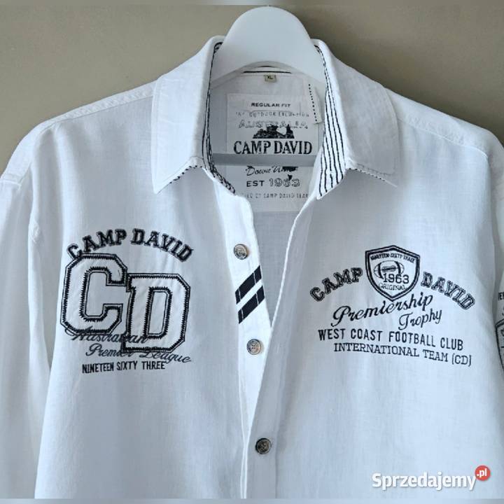 Camp David koszula 100 len rozmiar XL regular
