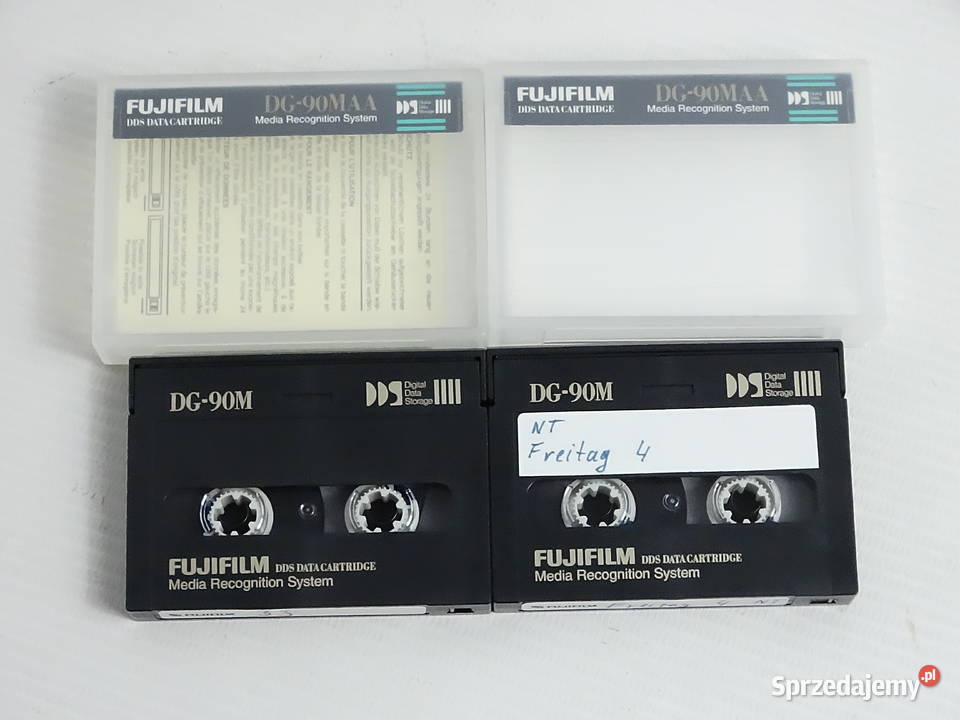 Zestaw 2x Kaseta DDS Fujifilm DG90M 90m 4mm Data lubelskie Biłgoraj