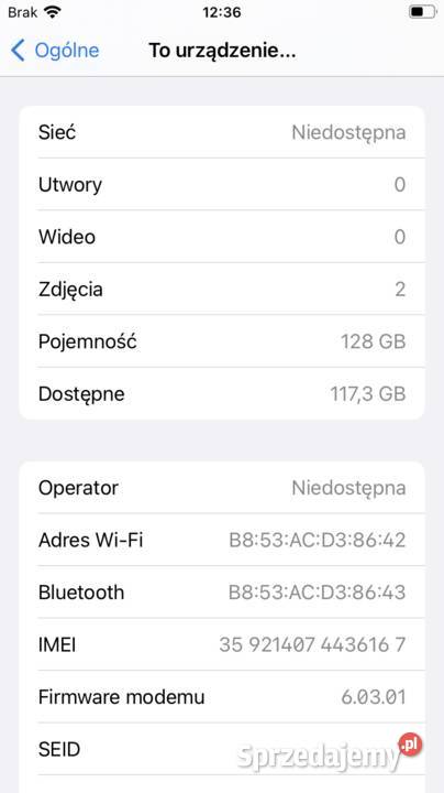 Apple iPhone 7 128 GB Warszawa