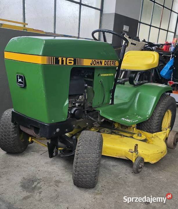 Traktorek kosiarka john deere 116 Września