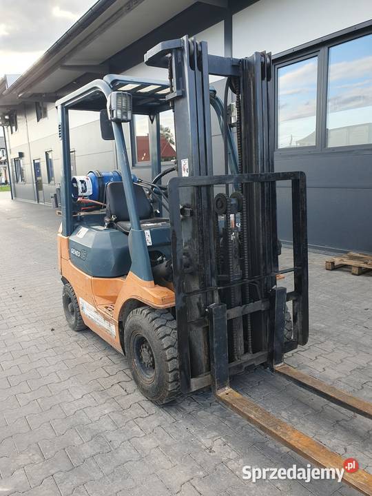 Wózek widłowy Toyota 7FG15 1999r Triplex wolny małopolskie Proszowice