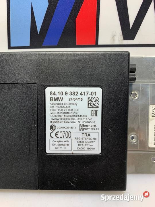 BMW F10 F20 F30 MODUŁ STEROWNIK TELEMATIC osobowe dolnośląskie